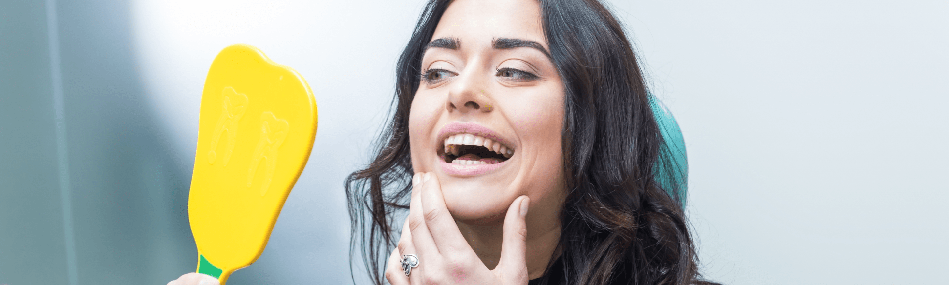 Implant retained banner service